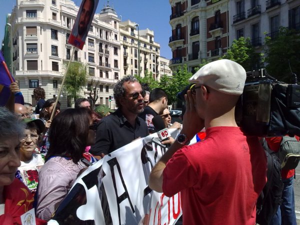 Cuba no está sola - Manifestación Madrid Cuba no está sola - Manifestación Madrid