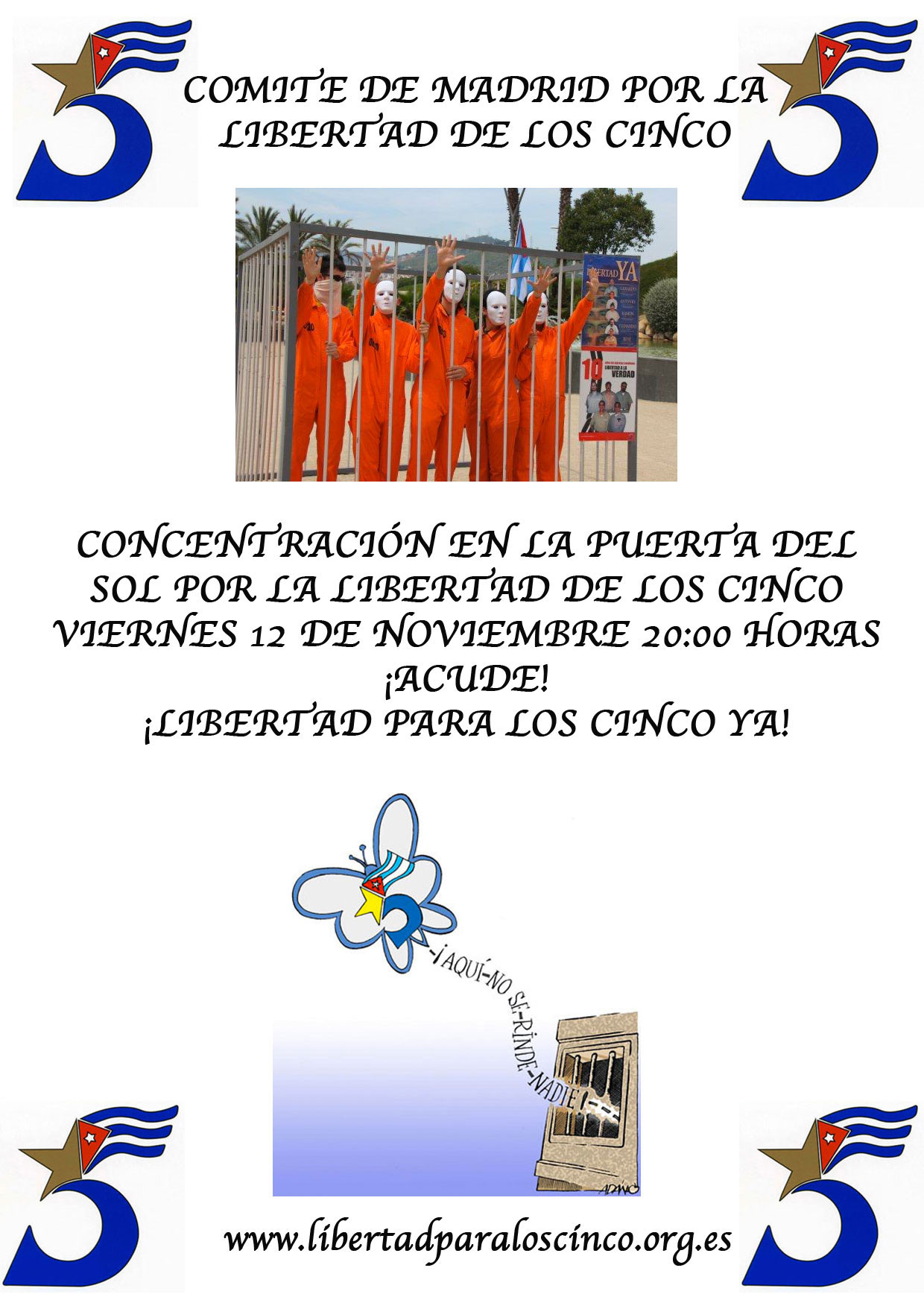 Concentración por Los Cinco