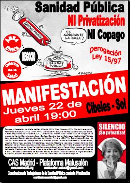 Mani sanidad pública 22 de abril del 2010 Mani sanidad pública 22 de abril del 2010